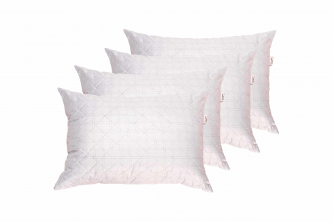 Set perne - Set 4 perne matlasate Somnart, 50x70 cm, microfibra cu fibre de carbon