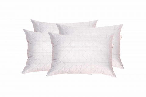 Set 4 perne matlasate Somnart, 50x70 cm, microfibra cu fibre de carbon [2]
