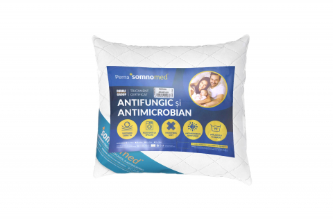 SET 4 Perne Somnomed Antimicrobiene si Antifungice lavabile la 95°C - 70 x 70 cm, vidat [9]