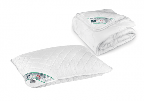 Mama si copilul - Set Baby HypoallergenicMed - perna 40x60 cm si pilota 100x140 cm hipoalergenica pentru bebelusi