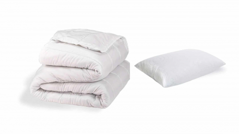 Pilote - Set Confort Somnart pilota 150x200 cm si 1 perna 50x70 cm, microfibra