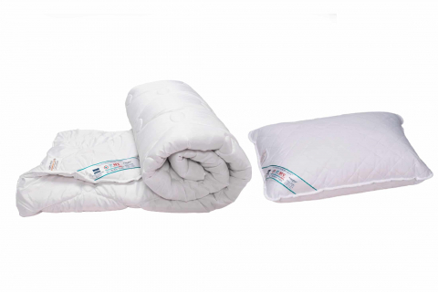 Set pilota 180x200 cm, 200g si 2 perne 50x70 cm si 2 perne 40x40 cm HypoallergenicMed Somnart, microfibra matlasata [9]