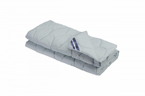 Set Pilota bumbac Somnart Bella 150x200cm 200g model biscuite + 1 perna bumbac Somnart Bella, 50x70cm, Gri [3]