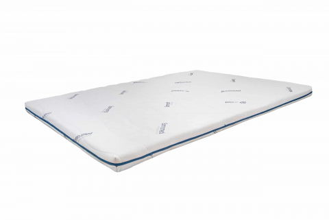 Toppere saltea - Topper 140x200, SomnoMed Antiacaria, pentru alergici, H 7cm, husa detasabila si lavabila