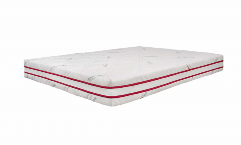 Topper cu memorie 90x200, SomnoMed Antiacaria, pentru alergici, H 4+3cm, husa detasabila si lavabila [5]