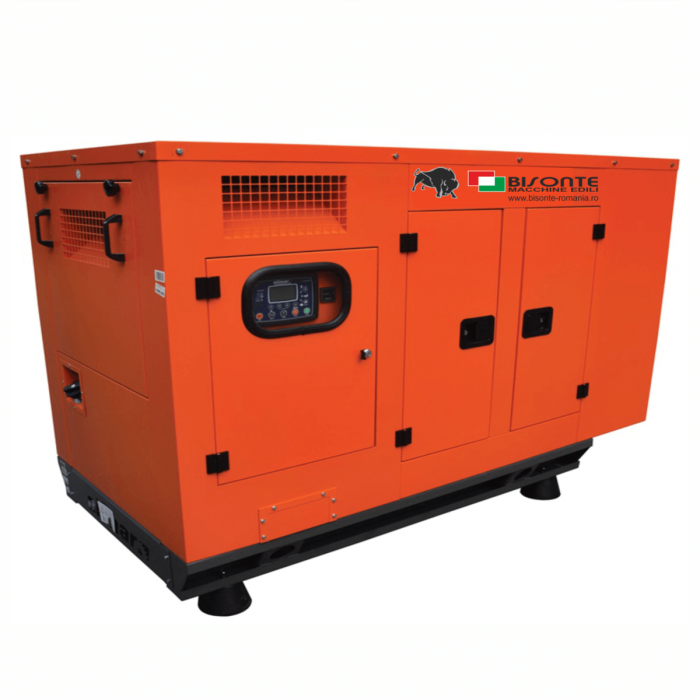 BISONTE BIAA40 ATS Generator insonorizat 40 kVA, 400V, AVR, Diesel [1]