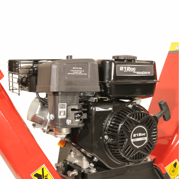 BISONTE BTA-100T tocator crengi, 6.5 CP, 3mc/h diametru max. 100 mm [9]