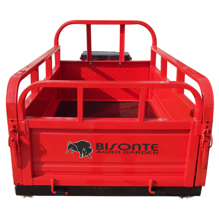 BISONTE BTA-500R Remorca motocultor 500 kg, prindere bolt [6]