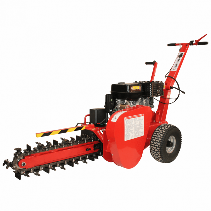 BISONTE BTA-600TRE Masina de Sapat Santuri (Trencher) Agro Garden,  adancime maxi. 600 mm, motor 12 cp [2]