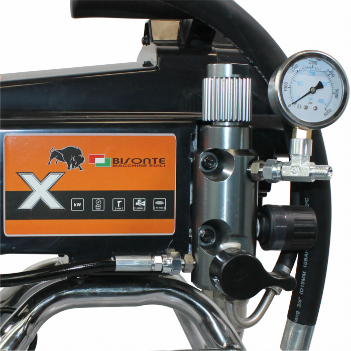 Bisonte PAZ24X SKID2 Pompa airless, 230V, debit 4 l/min [4]