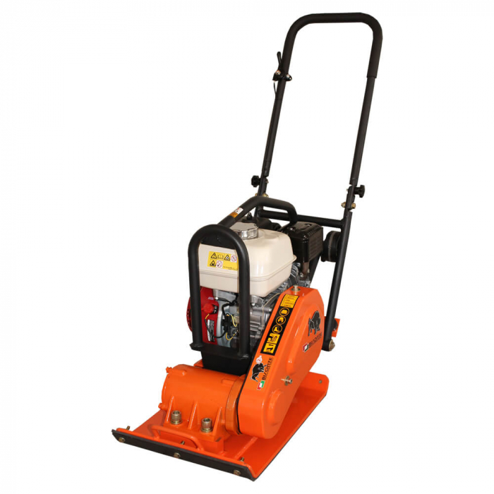 BISONTE PC65-H Placa compactoare 60kg, motor Honda GX160, benzina [4]