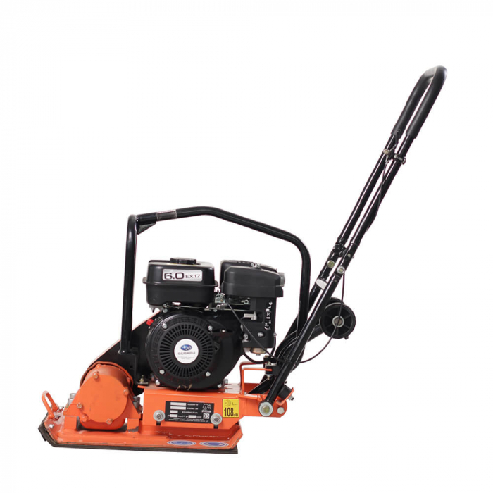 BISONTE PC65-H Placa compactoare 60kg, motor Honda GX160, benzina [2]