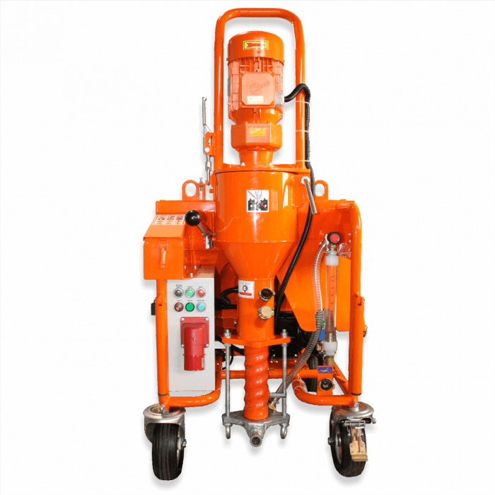 BISONTE PCS-K4 380V Masina de tencuit, debit 6-40 l/min, materiale preamestecate [2]