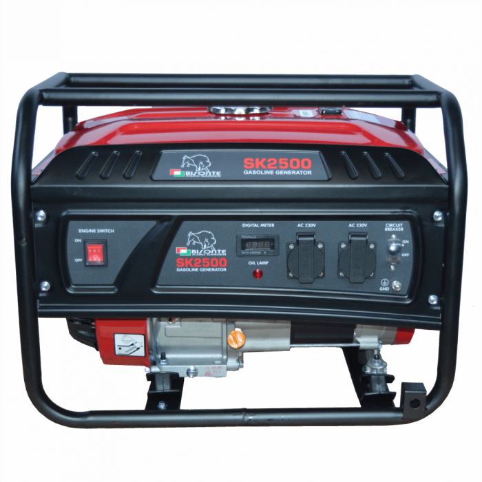 BISONTE SK2500 Generator curent 2,2 kW, 230V, AVR, motor benzina [2]