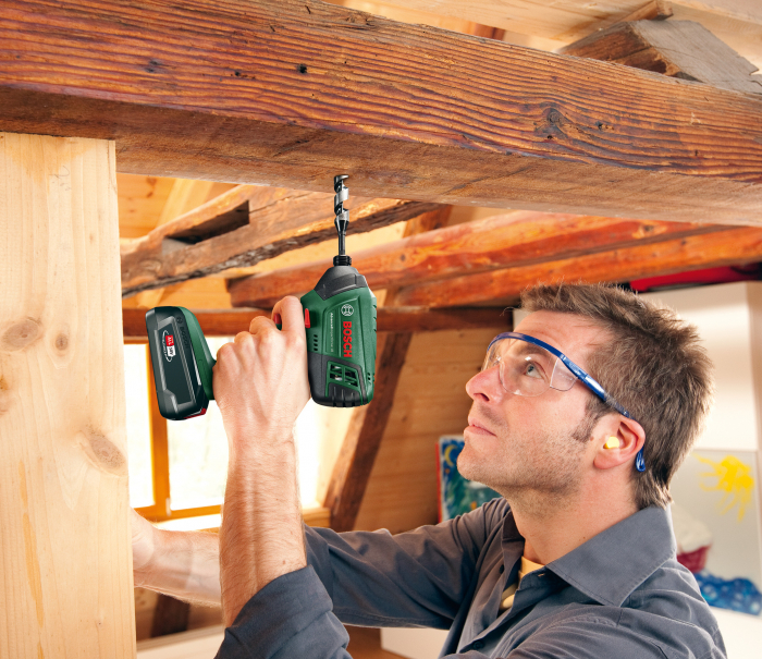 Bosch Advanced Impac Drive Masina de insurubat cu percutii 130Nm + acumulator Li-ion 1.5Ah + Incarcator 18V [2]