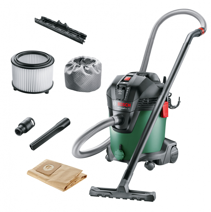 Bosch AdvancedVac 20 Aspirator cu funcţionare umedă şi uscată 1200W, 20L [2]
