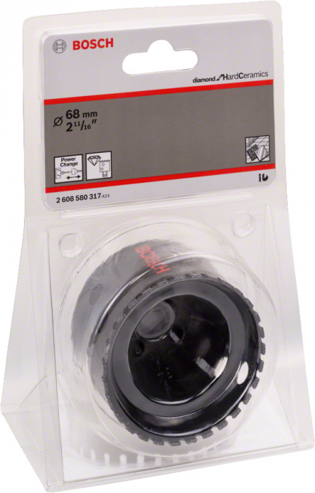 Bosch Carota diamantata Diamond pentru Ceramica Dura, 68mm [2]