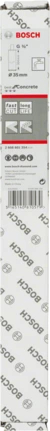 Bosch Carota diamantata pentru gaurire umeda, Ø 35x300 mm, inel, 10mm, R 1/2" [2]