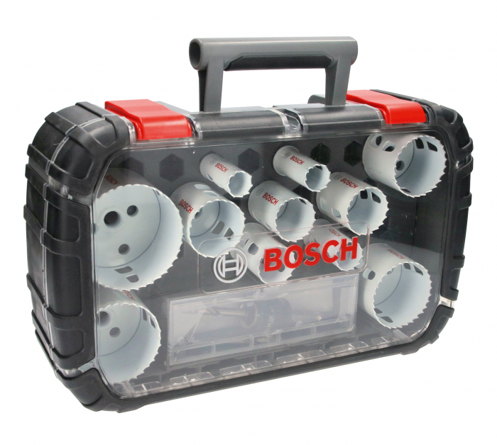 Bosch Caseta 11 carote Progressor for Wood and Metal, 20/22/25/32/35/40/44/51/60/64/76mm [2]