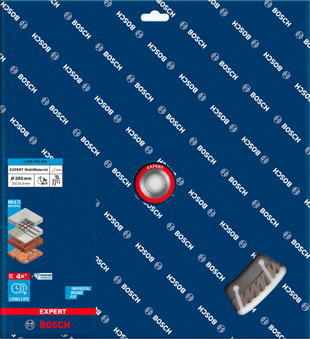Bosch Disc diamantat Expert MultiMaterial 3.3x350x20/25.4mm [2]