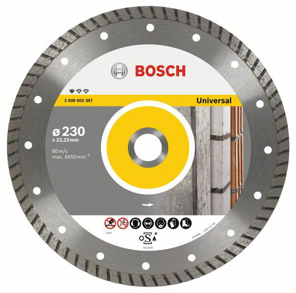 Bosch Disc diamantat Standard for Universal Turbo 125x22,23x2x10mm [2]