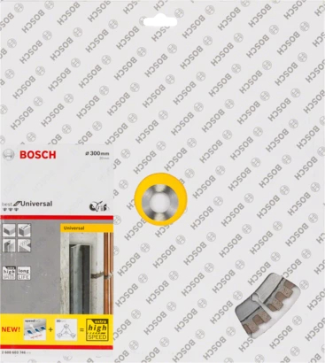 Bosch Disc diamantat universal Best, 300x20x15 mm [2]