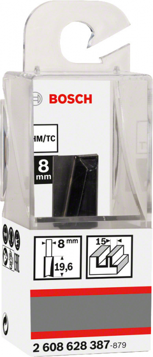 Bosch Freza de canelat 8x15x51 [2]