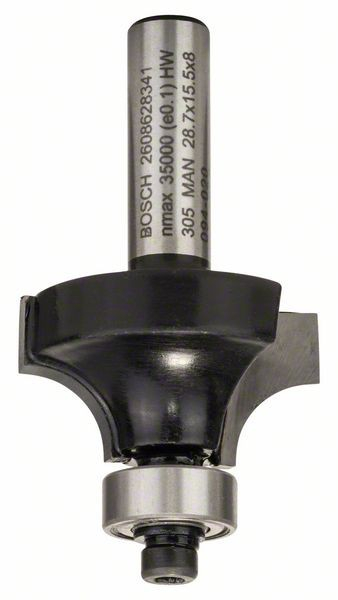 Bosch Freza de rotunjit, 8mm, R1 8mm, L 15,2mm, G 53mm 8mm, R1 8mm, L 15,2mm, G [2]