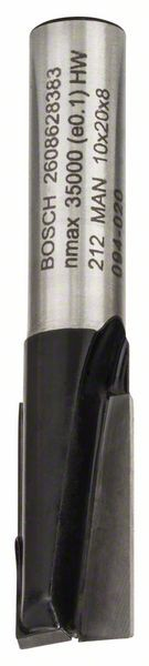 Bosch Freza dreapta, 8mm, D1 10mm, L 20mm, G 51mm 8mm, D1 10mm, L 20mm, G 51mm [2]
