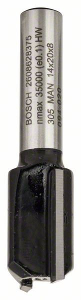 Bosch Freza dreapta, 8mm, D1 14mm, L 20mm, G 51mm 8mm, D1 14mm, L 20mm, G 51mm [1]