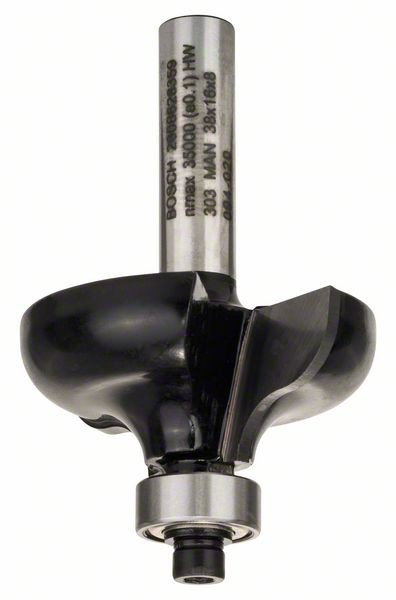 Bosch Freza pentru realizarea muchiilor G, 8mm, R1 6.35mm, D 38mm, L 15.7mm, G 57 [2]