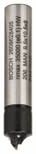 Bosch Freza pentru sfert de tor, 8mm, R1 3.2mm, D 9.5mm, L 10.2mm, G 41mm 8mm, R [1]
