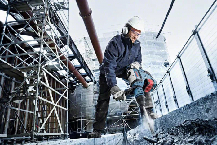 Bosch GBH 18V-45 C (solo) Ciocan rotopercutor SDS-MAX brushless Biturbo, Li-Ion, 12.5 J, fara acumulator in set [2]