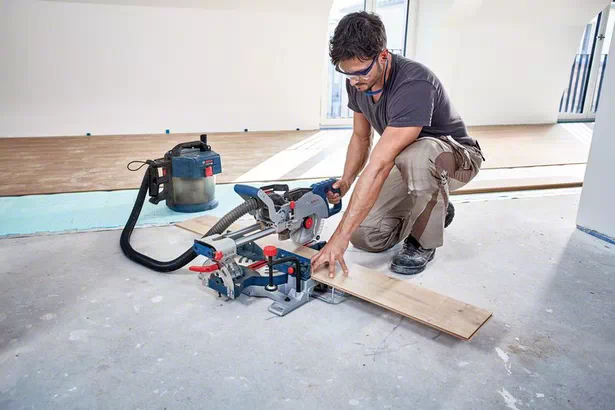 Bosch GCM 18V-216 (solo) Ferastrau circular stationar brushless Biturbo, Li-Ion, fara acumulator in set [3]