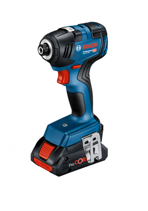 Bosch GDR 18V-200 Surubelnita cu impact brushless, 2 acumulatori CoolPack Li-Ion, 4Ah, 200Nm + L-CASE [1]