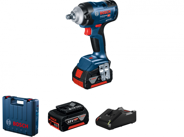 Bosch GDS 18V-400 Surubelnita cu impact brushless, cu 2 acumulatori Li-Ion, 5 Ah, 18 V, 400 Nm [2]