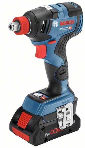 Bosch GDX 18V-200C Masina de infiletat si desfiletat cu impact cu acumulator + 2 x Acumulatori GBA 18V 5.0Ah + Incarcator rapid GAL 1880 CV + L-Boxx [2]