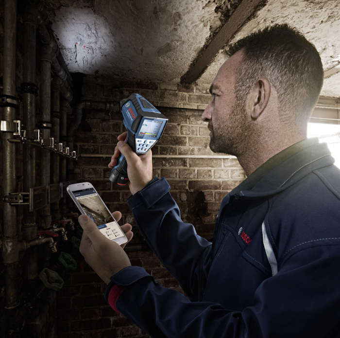 Bosch GIS 1000C (solo) Termodetector -40C/+1000C, precizie 2% fara acumulator in set [2]