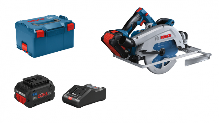 Bosch GKS 18V-68 GC (solo) Ferastrau circular brushless Biturbo, 18V Li-Ion, 50mm, fara acumulator in set [2]