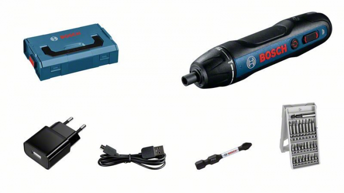 Bosch GO 2 Surubelnita cu acumulator incorporat 3.6V, 5Nm + Set 25 biti + L-BOXX MINI [2]