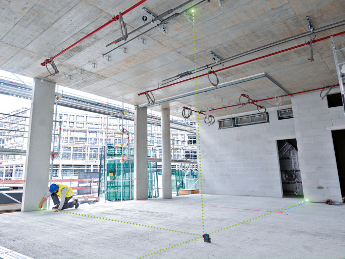 Bosch GPL 5 G Nivela cu 5 puncte cu laser verde, 30 m [3]
