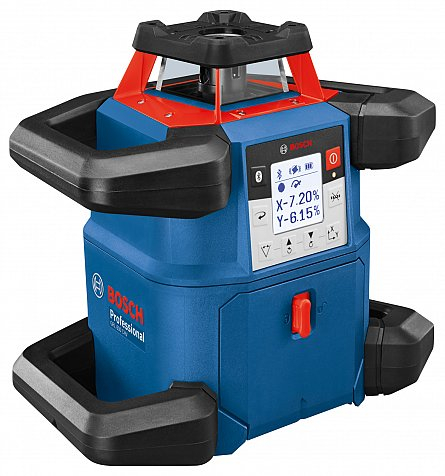 Bosch GRL 600 CHV + LR 60 + RC 6 Nivela laser rotativa orizontal/vertical (600 m) + Receptor si telecomanda [1]