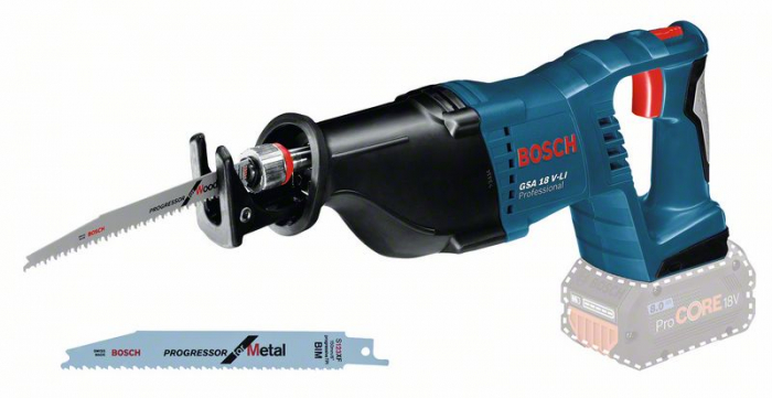 Bosch GSA 18V-LI (solo) Ferastrau sabie Li-Ion, fara acumulator in set [2]