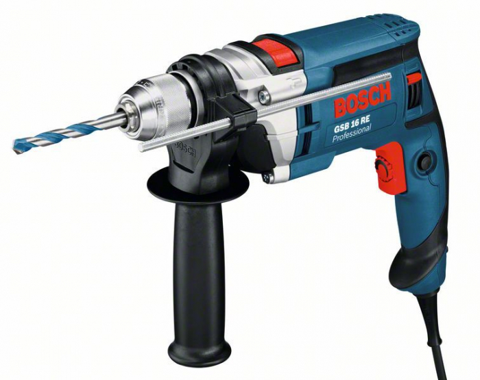 Bosch GSB 16 RE Masina de gaurit cu percutie, 750 W, 2,3 Nm [1]