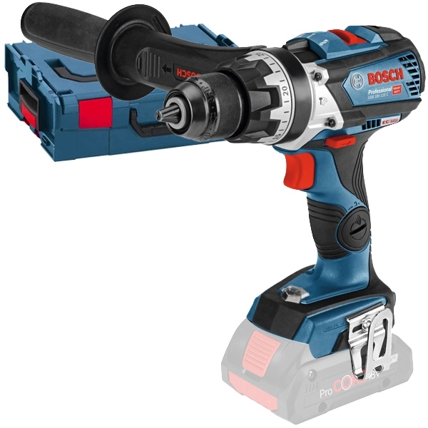 Bosch GSB 18V-110 C (solo) Masina de gaurit cu percutie brushless Li-Ion, 110Nm + L-Boxx, fara acumulator in set [1]