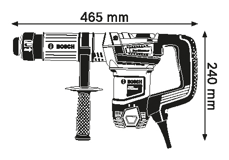 Bosch GSH 5 Ciocan demolator SDS-max 1100 W, 7.5 J [3]