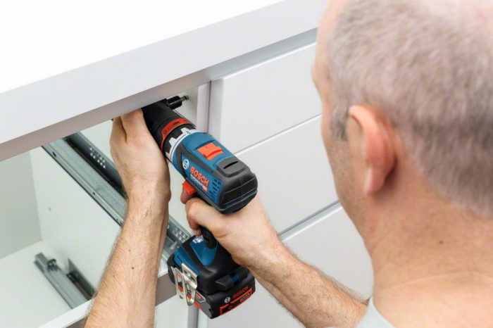 Bosch GSR 18V-60 FC Masina de gaurit si insurubat cu acumulator, 18V + 2 x Acumulatori GBA 18V 5.0Ah  + Incarcator GAL 1880 CV + L-Boxx [3]