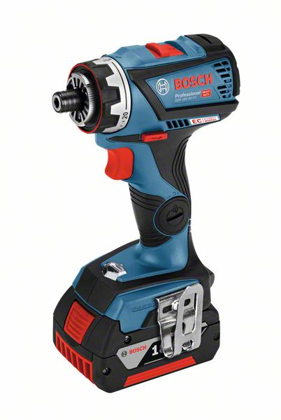 Bosch GSR 18V-60 FC Masina de gaurit si insurubat cu acumulator, 18V + 2 x Acumulatori GBA 18V 5.0Ah  + Incarcator GAL 1880 CV + L-Boxx [1]