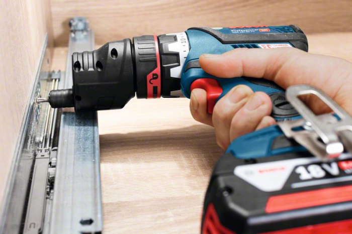Bosch GSR 18V-60 FC Masina de gaurit si insurubat cu acumulator, 18V + 2 x Acumulatori GBA 18V 5.0Ah  + Incarcator GAL 1880 CV + L-Boxx [2]