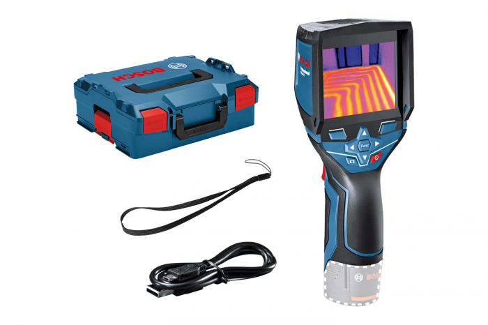 Bosch GTC 400 C (solo) Camera termica digitala Li-Ion + L-BOXX, 12V,  IR 160x120 px, USB, fara acumulator in set [3]